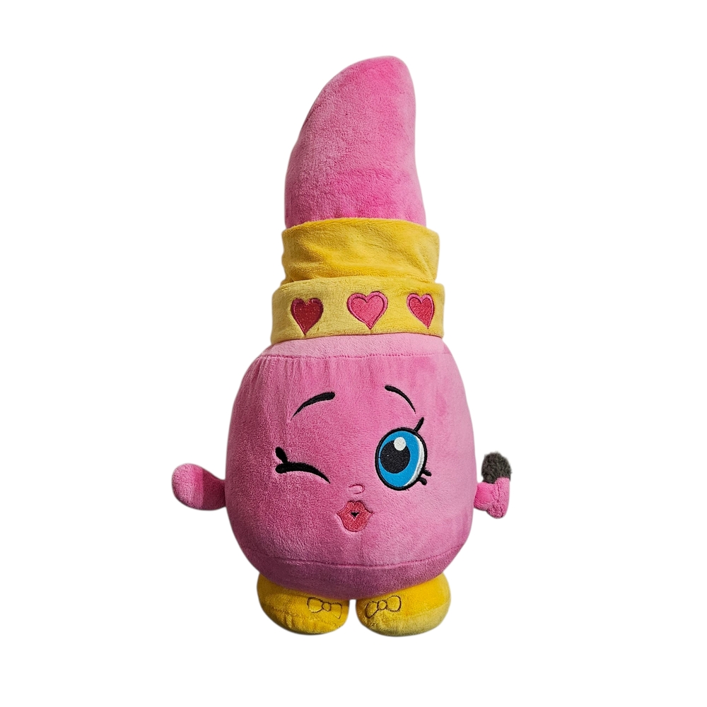 Charming Pink and Yellow Stuffed Toy